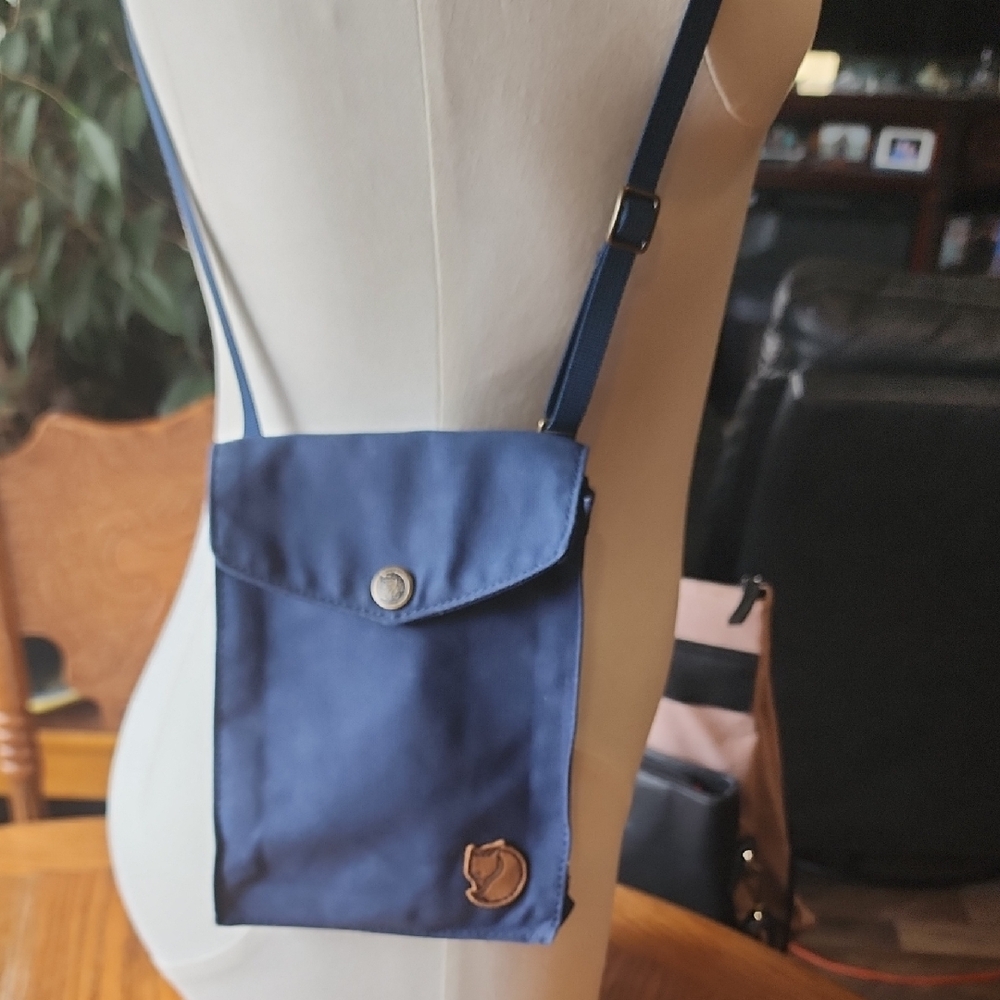 Fjallraven Navy Blue Crossbody Pouch